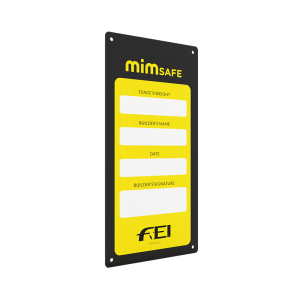 80330 MIM CLIP extra Weight label